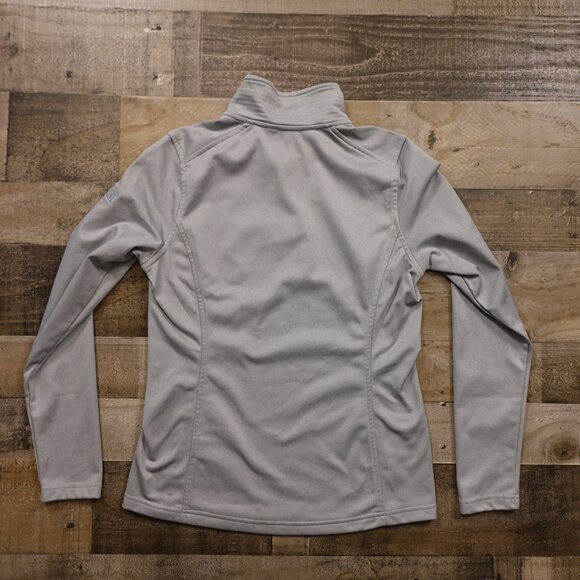 The North Face Quarter-Zip Tech Fleece Pullover Women’s Small Gray - Picture 9 of 12